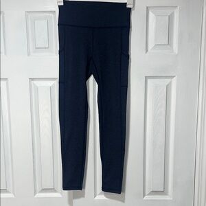 Aerie Navy Blue Chill Play Move Leggings